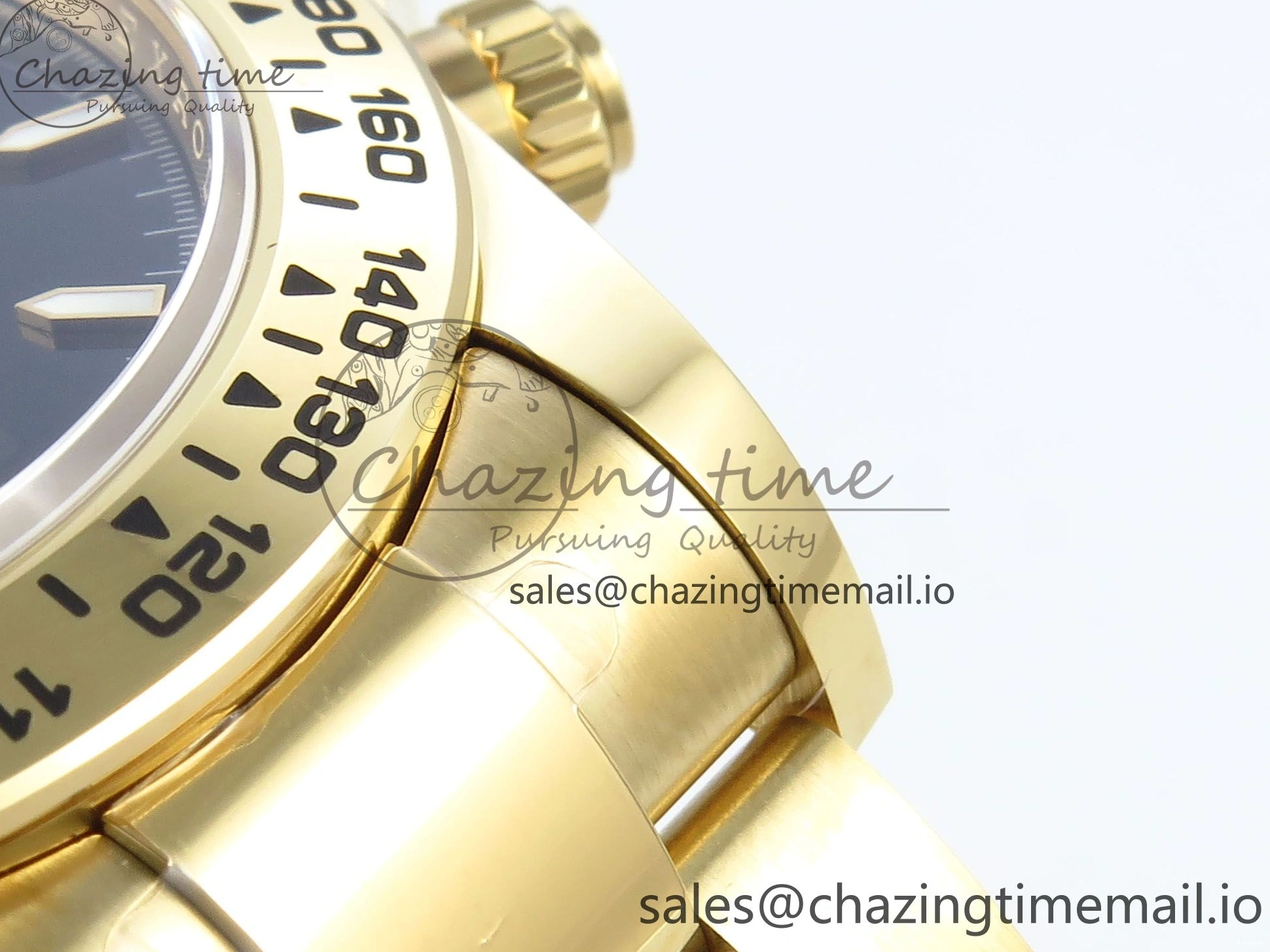 MiroTime 0305 TimelessDesign Daytona 126508 APSF 1:1 Best Edition Black Dial on YG Braclet SH 742